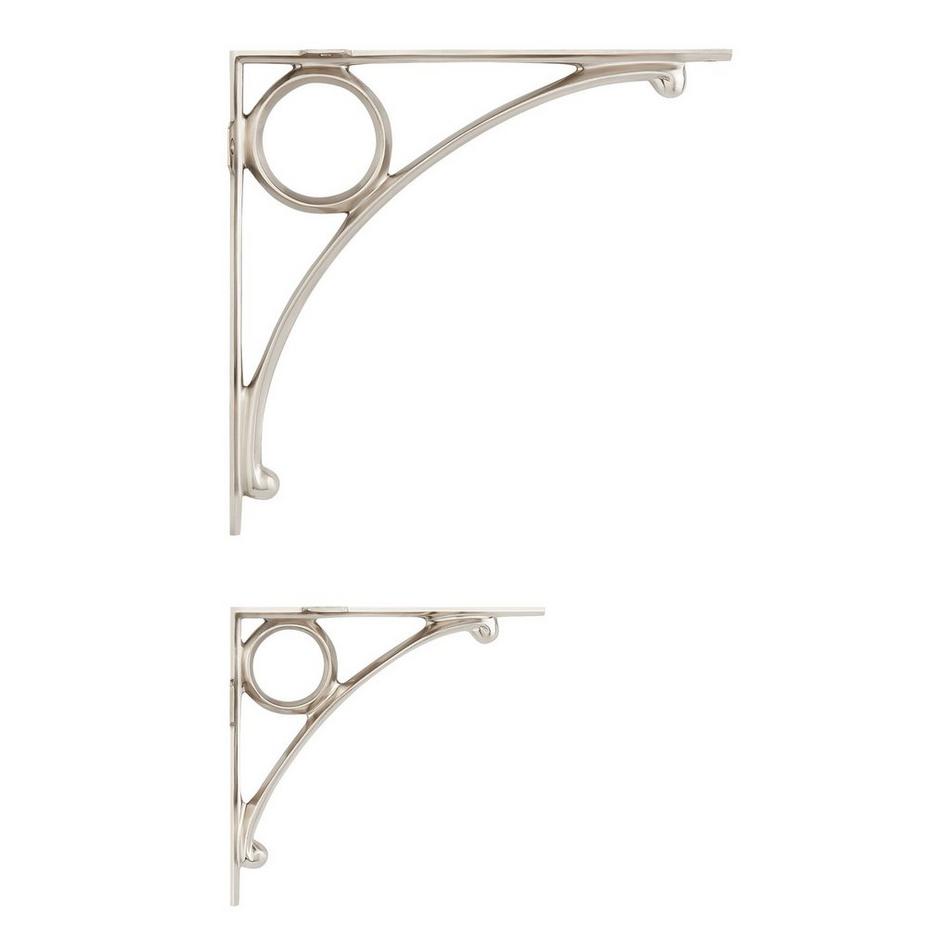 Levios Brass Shelf Bracket, , large image number 3