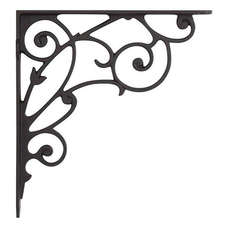 Lienna Scrollwork Cast Iron Shelf Bracket
