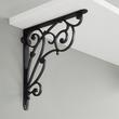 Lienna Scrollwork Cast Iron Shelf Bracket, , large image number 0