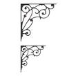 Lienna Scrollwork Cast Iron Shelf Bracket, , large image number 2