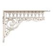 6" Cressida Brass Shelf Bracket - Brushed Nickel, , large image number 1