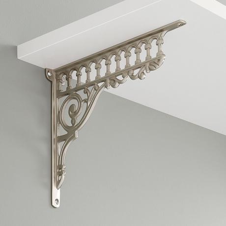 Cressida Brass Shelf Bracket