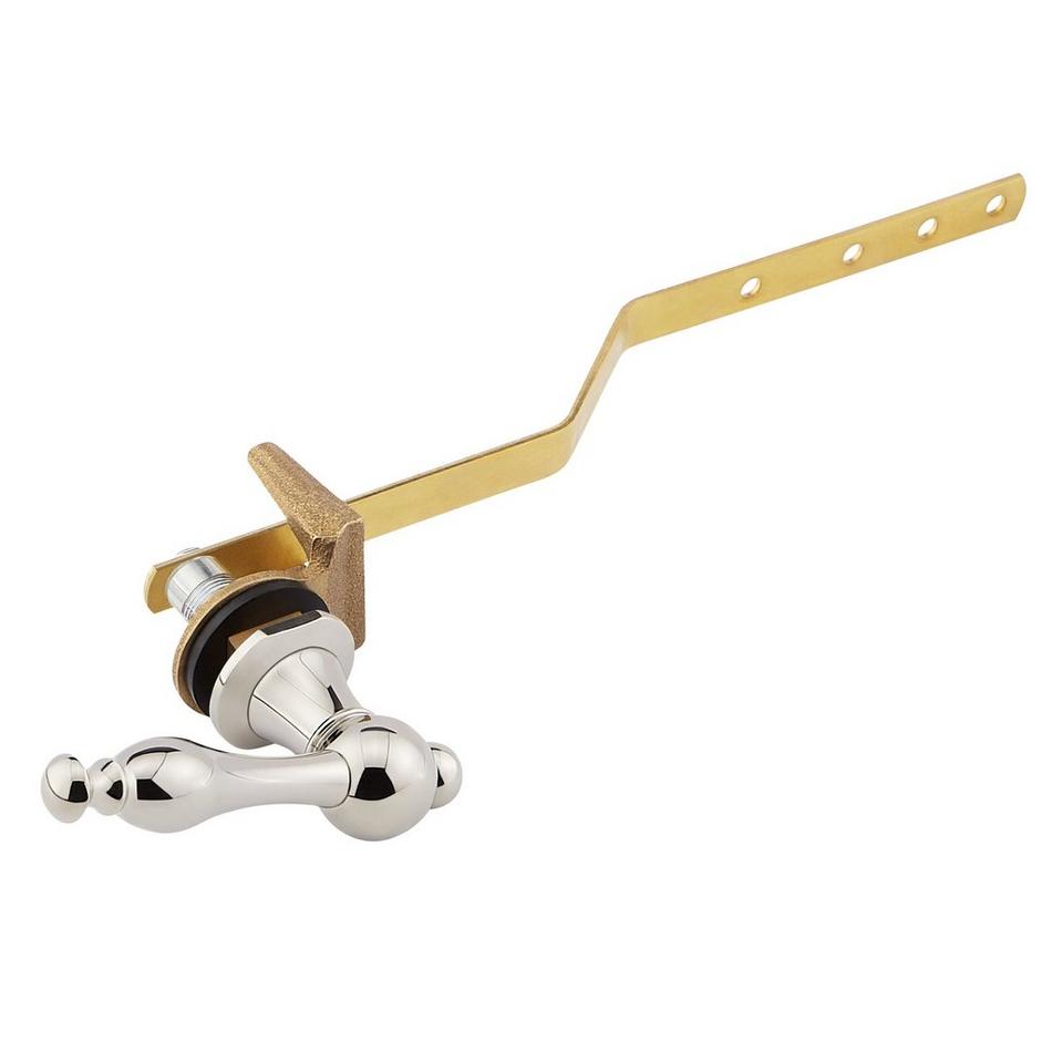 Traditional Toilet Flush Handle - Polished Nickel, , large image number 1