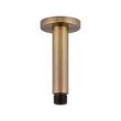4" Round Ceiling-Mount Shower Arm - Aged Brass, , large image number 0