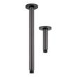 FundamentALL 12" Ceiling-Mount Shower Arm and Flange - Gunmetal, , large image number 1