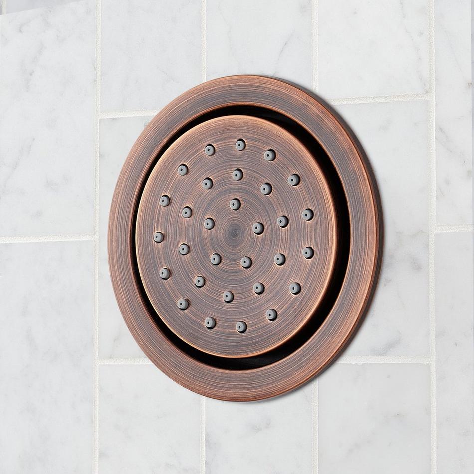 Round Flush-Mount Swivel Body Spray, , large image number 6