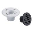 Menlo Round Shower Drain - Matte Black, , large image number 3