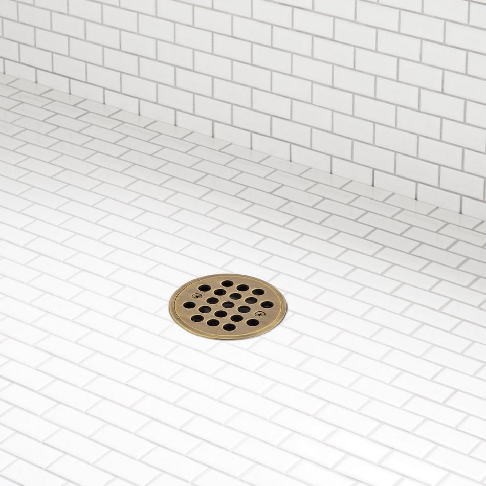 Menlo Round Shower Drain, , large image number 0