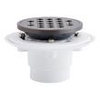 Menlo Round Shower Drain - Gunmetal, , large image number 1