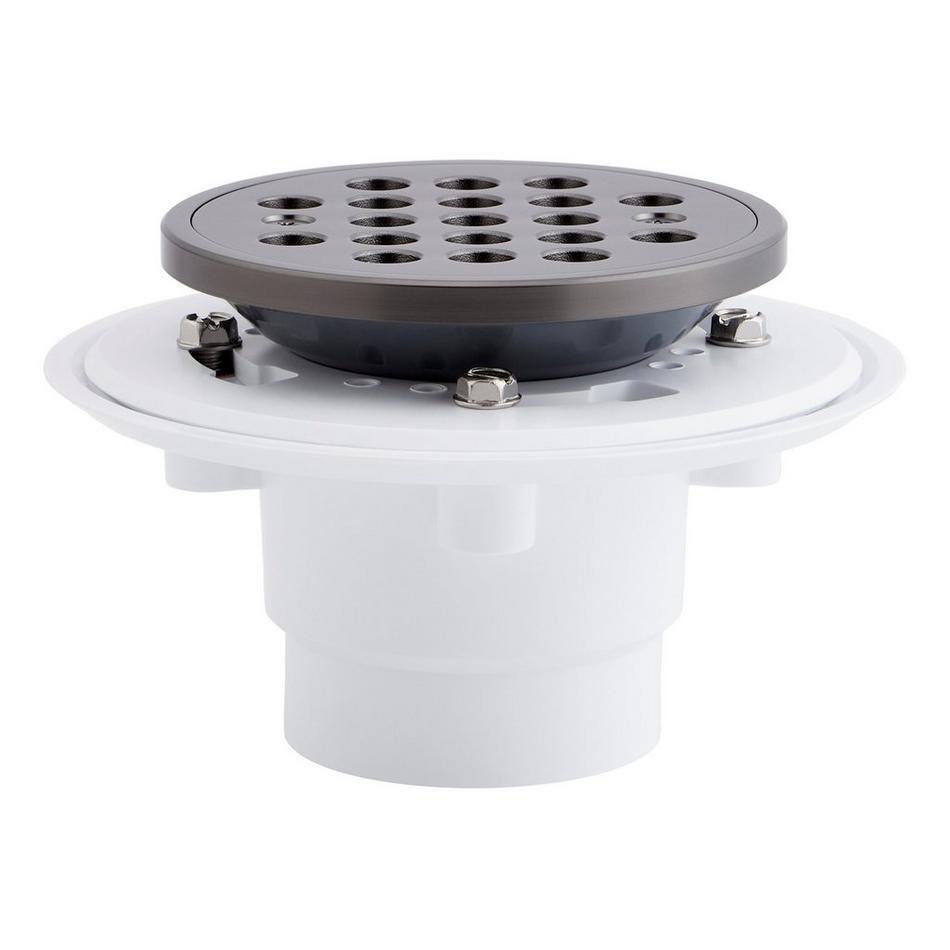 Menlo Round Shower Drain - Gunmetal, , large image number 1