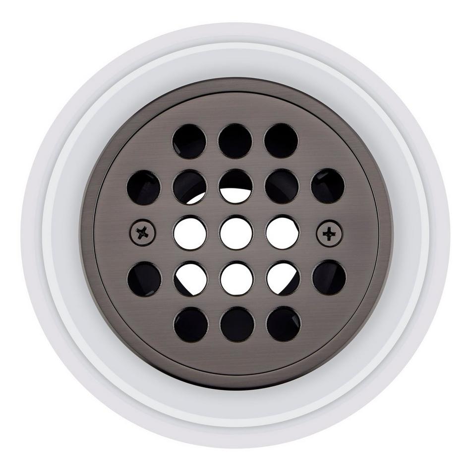 Menlo Round Shower Drain - Gunmetal, , large image number 2