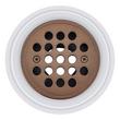 Menlo Round Shower Drain - Oil Rubbed Bronze, , large image number 2