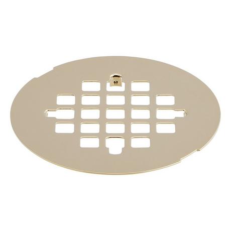 Modern Snap-In Shower Drain Strainer