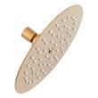 8" Contemporary Low Profile Rainfall Shower Head - 2.5 gpm - Brushed Gold, , large image number 0
