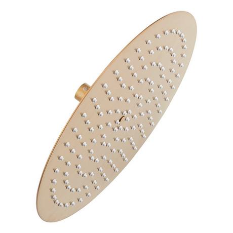 Contemporary Low Profile Rainfall Shower Head - 2.5 GPM