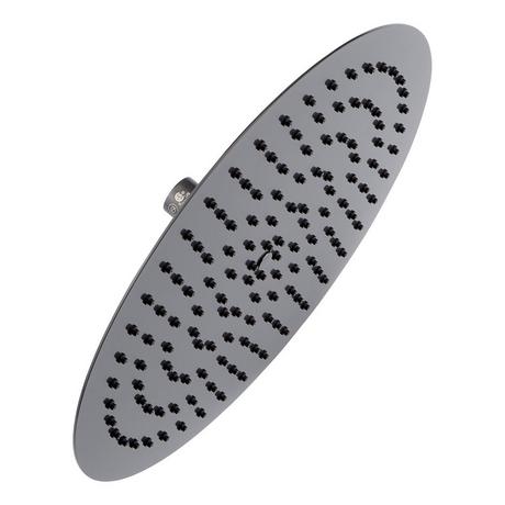 Contemporary Low Profile Rainfall Shower Head - 2.5 GPM