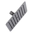 8" Modern Square Rainfall Shower Head with Rounded Corners - 2.5 gpm - Gunmetal, , large image number 0