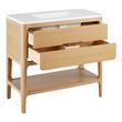 36" Rheya Narrow Console Vanity and Sink - Blonde Oak, , large image number 2