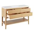 48" Rheya Narrow Console Vanity and Sink - Blonde Oak, , large image number 2