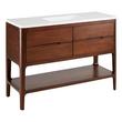 48" Rheya Narrow Console Vanity and Sink - Winterland Walnut, , large image number 1