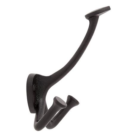 Cavill Cast Iron Triple Hook - Black Powder Coat