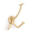 Cavill Brass Triple Hook - Satin Brass, , large image number 0