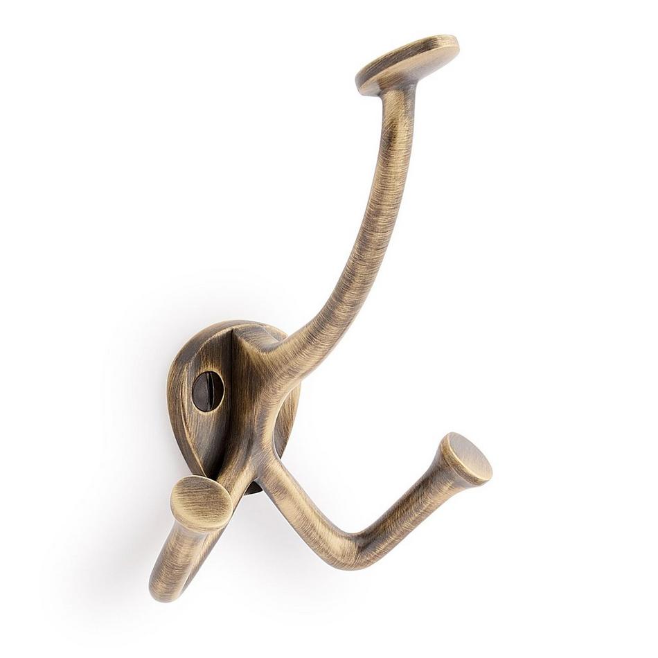 Cavill Brass Triple Hook, , large image number 0