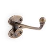 Prue Brass Single Hook - Antique Brass, , large image number 0