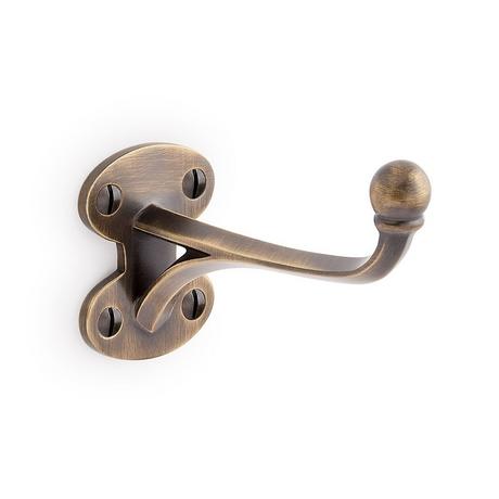 Prue Brass Single Hook