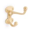 Prue Brass Double Hook, , large image number 3