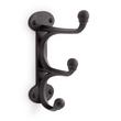 Prue Cast Iron Triple Hook - Black Powder Coat, , large image number 0