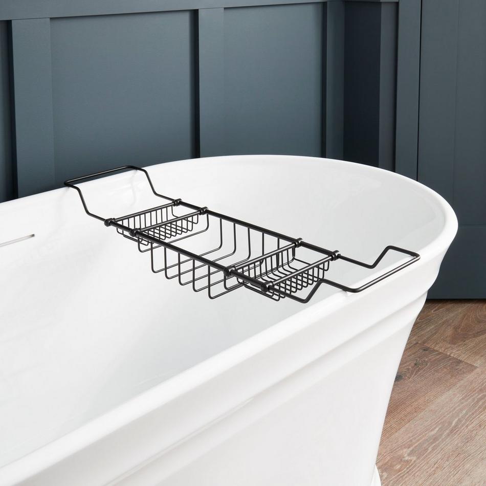 Nottingham Brass Tub Caddy - Matte Black, , large image number 1
