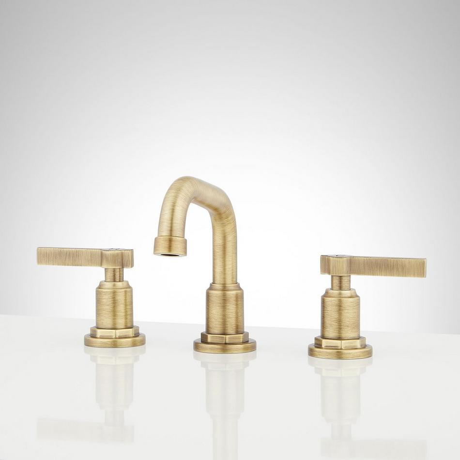 Greyfield Widespread Low Angled Bathroom Faucet, , large image number 0
