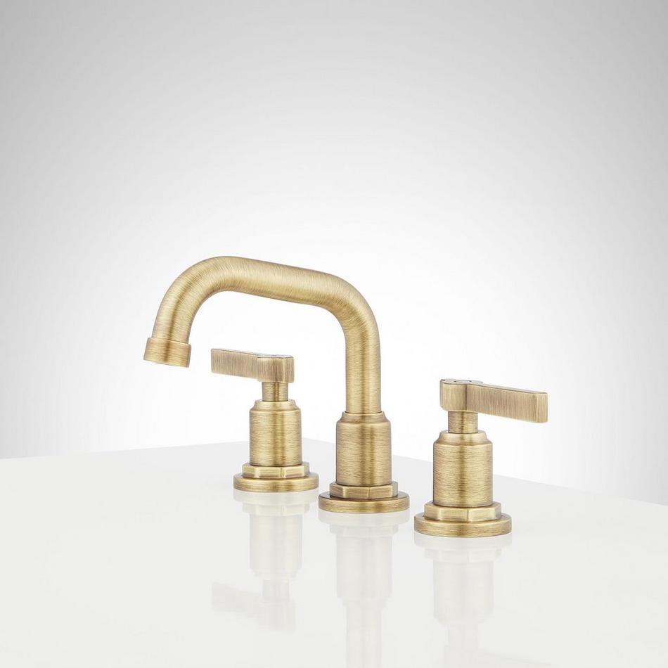 Greyfield Widespread Low Angled Bathroom Faucet, , large image number 1
