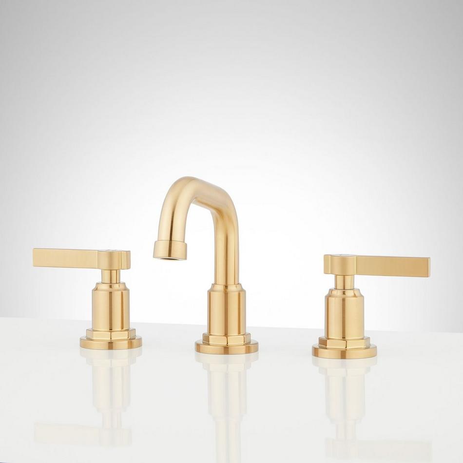 Greyfield Widespread Low Angled Bathroom Faucet, , large image number 2
