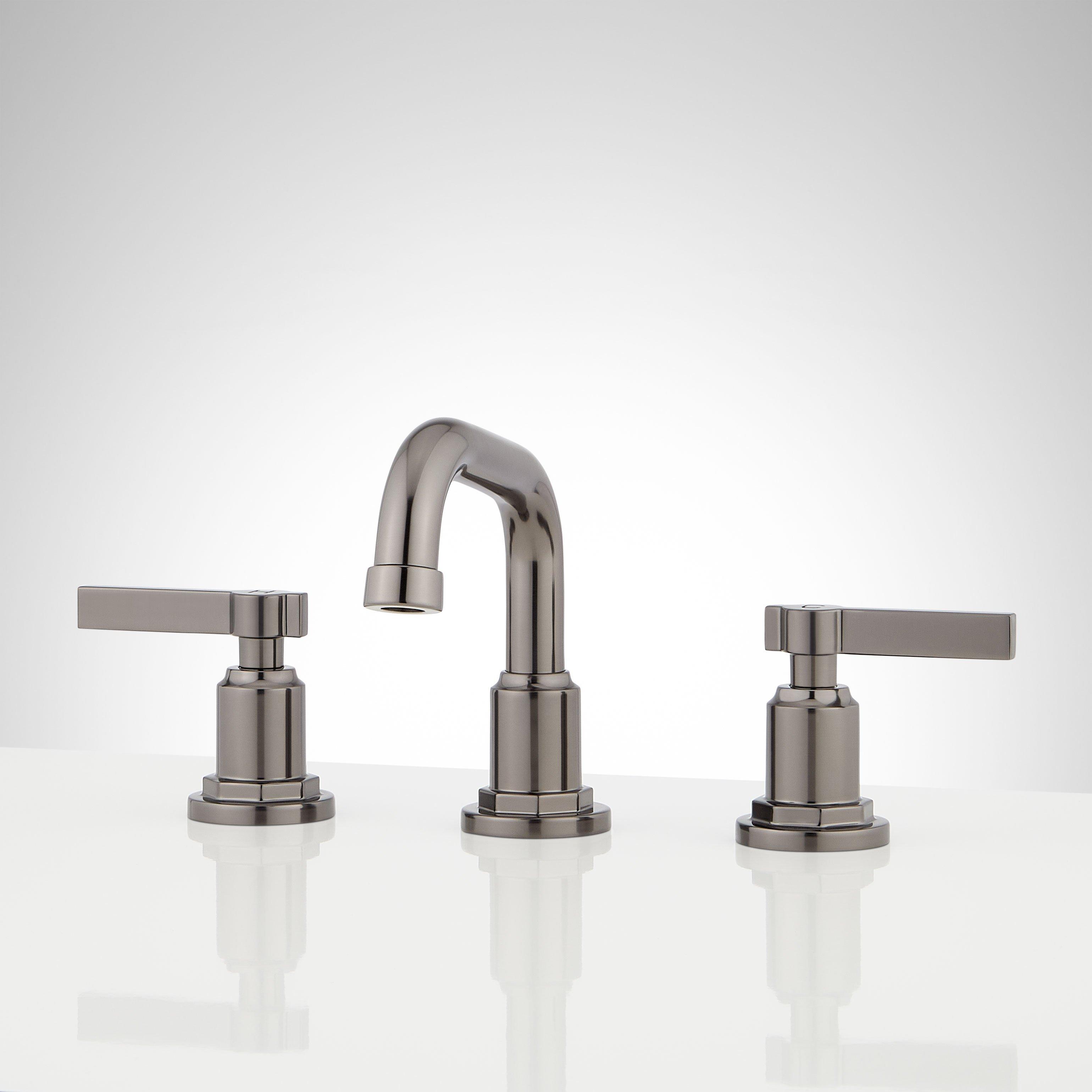 Greyfield Widespread Low Angled Bathroom Faucet | Signature Hardware