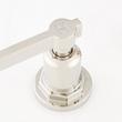 Greyfield Widespread Low Angled Bathroom Faucet - Polished Nickel, , large image number 2