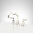 Greyfield Widespread Low Angled Bathroom Faucet - Polished Nickel, , large image number 1