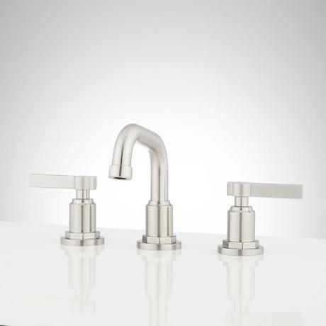 Greyfield Widespread Low Angled Bathroom Faucet