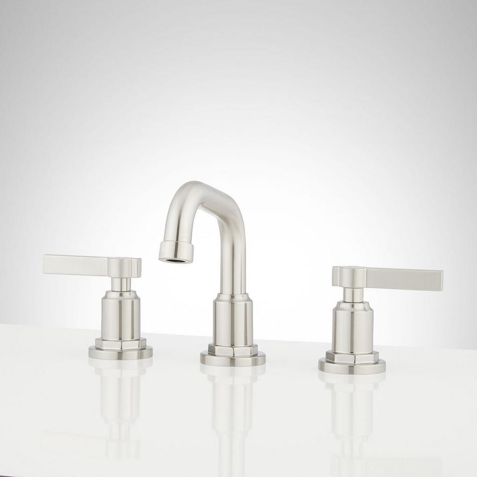 Greyfield Widespread Low Angled Bathroom Faucet, , large image number 4