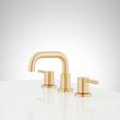 Lexia Widespread Low Bathroom Faucet - Brushed Gold, , large image number 1