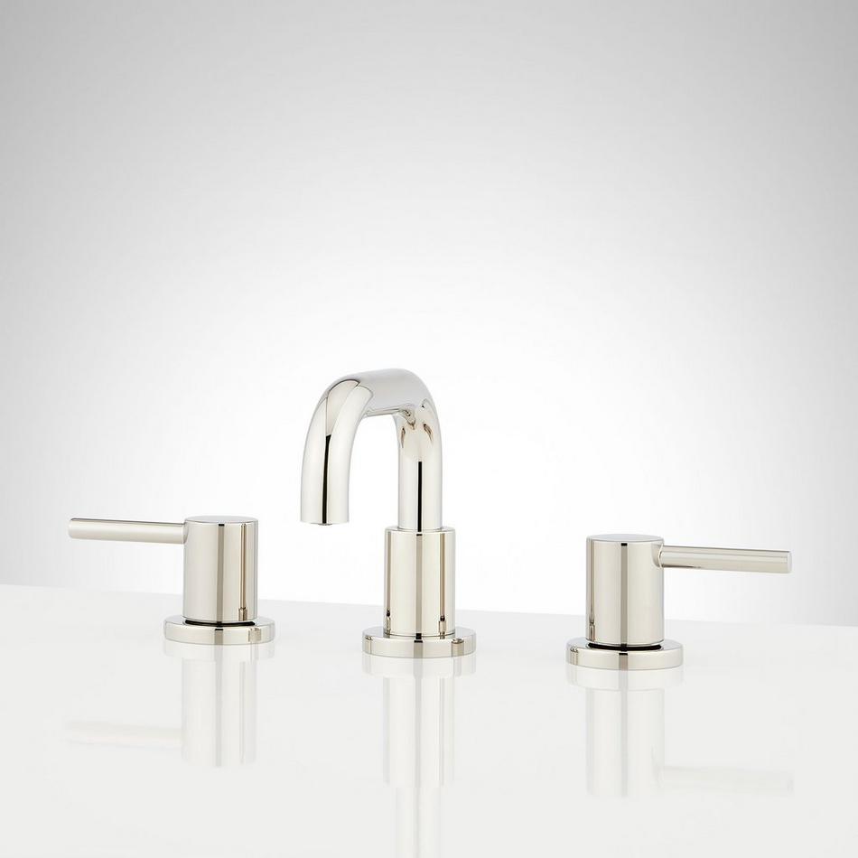 Lexia Widespread Low Bathroom Faucet - Polished Nickel, , large image number 0