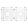 Sink Grid Set for Tethra Triple-Bowl Fireclay Farmhouse Sink, , large image number 0