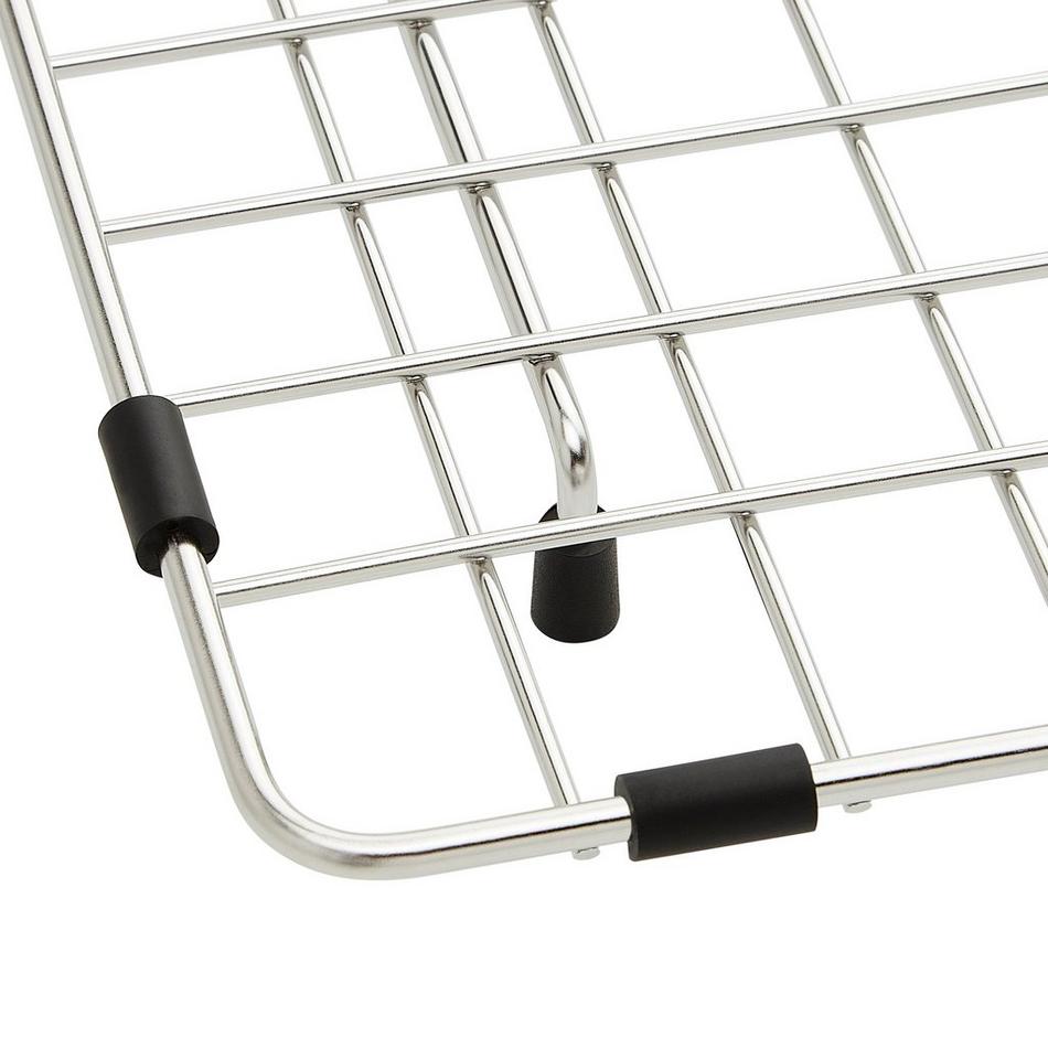 Sink Grid Set for Tethra Triple-Bowl Fireclay Farmhouse Sink, , large image number 1