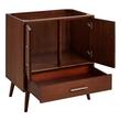 30" Novak Mahogany Vanity - Undermount Sink - True Walnut - AW Quartz - 3 Hole, , large image number 2