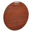 34" Novak Round Mahogany Vanity Mirror - True Walnut, , large image number 2