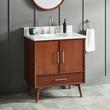 30" Novak Mahogany Vanity - Undermount Sink - True Walnut, , large image number 0