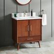 30" Novak Mahogany Vanity - Rectangular Undermount Sink - True Walnut, , large image number 2