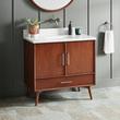 36" Novak Mahogany Vanity - Rectangular Undermount Sink - True Walnut, , large image number 1