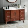 48" Novak Mahogany Vanity - Rectangular Undermount Sink - True Walnut, , large image number 1